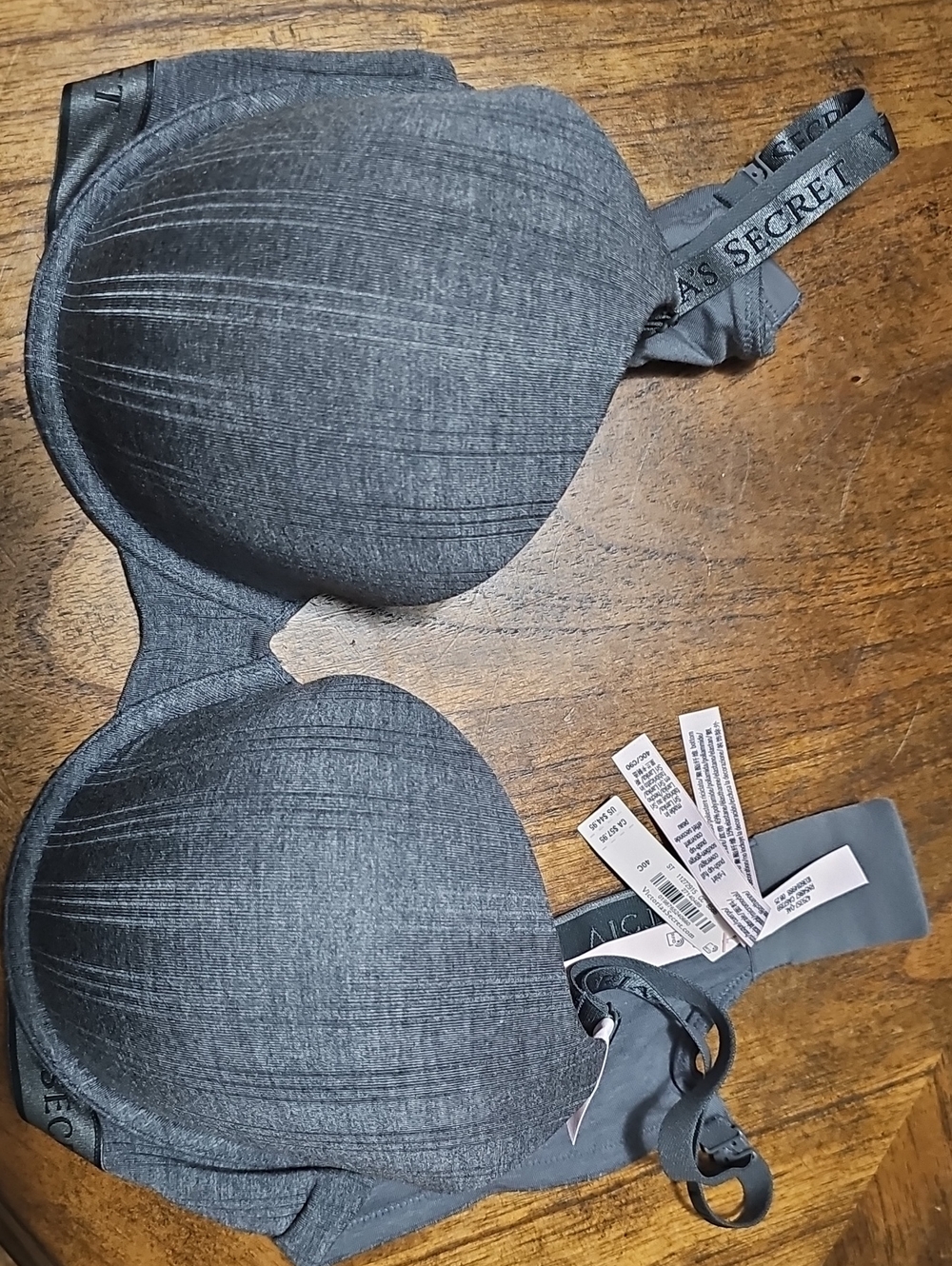 Victoria's Secret Heather Gray Molded T-Shirt Bra